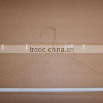 powder coated wire hanger 16"14.5G yellow strut hanger
