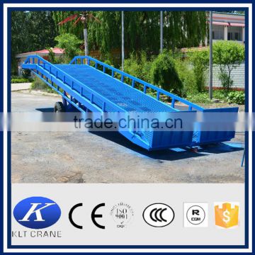 10 ton manual hydraulic forklift loading ramp