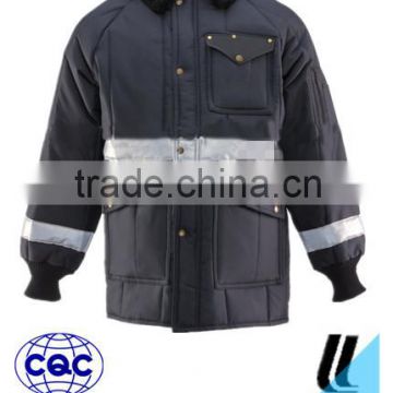 traffic winter reflective safety work jacket work uniform