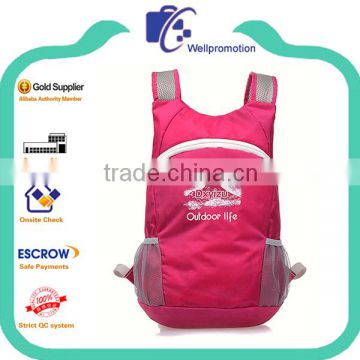 waterproof foldable nylon day pack backpack for travelling