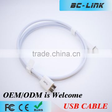 Hot sale 1M-3M Type-C To micro B usb data cable 3.0 For Macbook etc