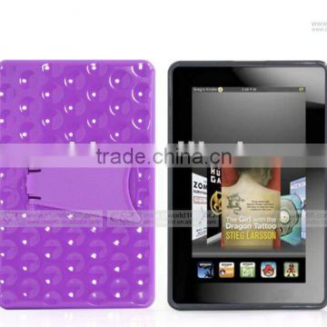 skin cover for Kindle Fire with Holder in Back