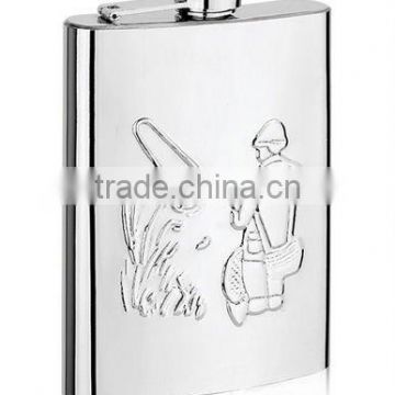 Wholesale stainless steel drinking hip flask