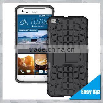 Hot Selling Hybrid Phone Case for HTC X9 Kickstand Case with Paypal Payment