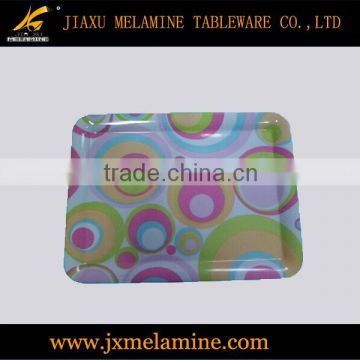 12" melamine ware rectangular tray
