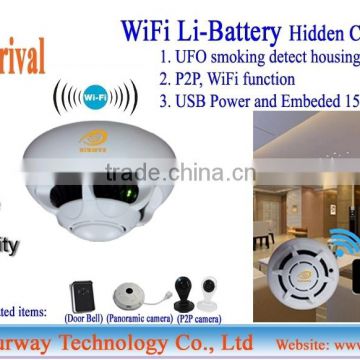 wireless hidden ip camera support mobile suveillance P2P function