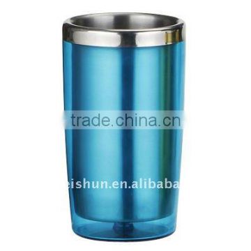 1400ml colorful double-wall stainless steel ice bucket