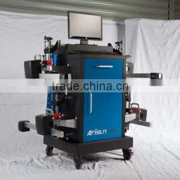 3d wheel alignment machine with multi languages and car data