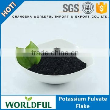 Worldful best price organic water soluble biotechnology fertilizer fulvic acid in agriculture