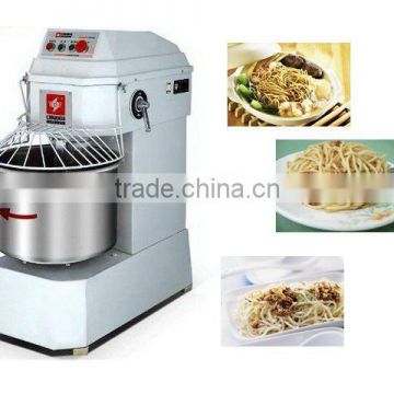 Electric flour kneading machine with double speed double acting