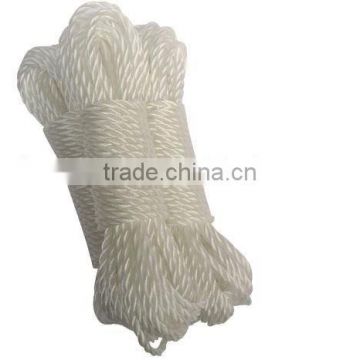 white nylon multifilament rope