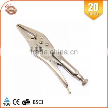 9 -inch Long Nose Locking Pliers with Wire Cutter