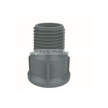 HIGH QUANLITY MALE COUPLING OF PVC DIN STANDARD FITTINGS FOR WATER SUPPLY