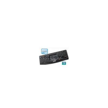 2.4G Ultra Mini Wireless Keyboards with DPI Adjustable Touchpad (ZW-51007-Black)