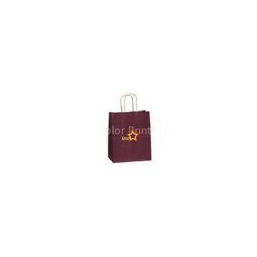 Full Color Eco - Friendly Custom Printed Gift Bags in Paper for Shopping
