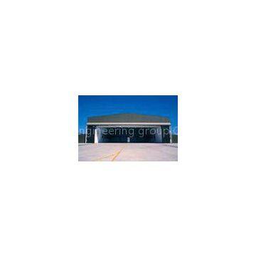 Custom Dip Galvanized, Wide Span Steel Aircraft Hangar Buildings And Airport Terminals