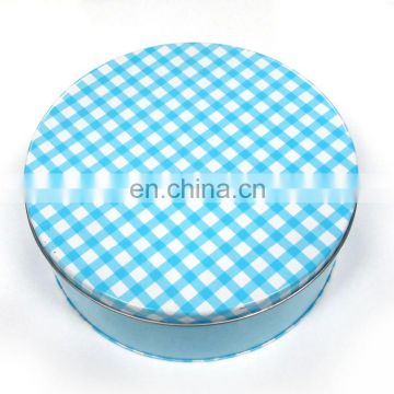 Small Round Tin Box for Cookie