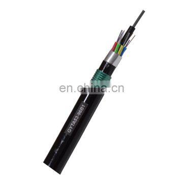 Best Selling Double Sheath Single Mode Multimode Armoured Outdoor Fiber Optic Cable GYTA53 Cable