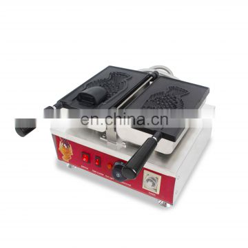 snack machine ice cream fish shape waffle maker with factory price