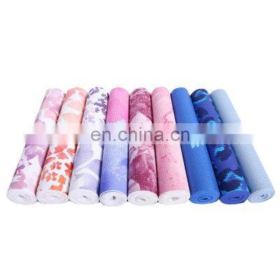 Customized Amazon Hot Sale Pvc Yoga Mat New Design Environmentally Friendly Non Slip 4Mm 6Mm Yoga Mat