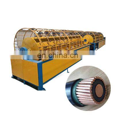 Discount price homocentric 300 cage wire stranding machine, factory sale homocentric wire cable making machine