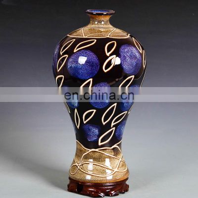 Royal Fruit Cheap Antique Chinese Ceramic Vase