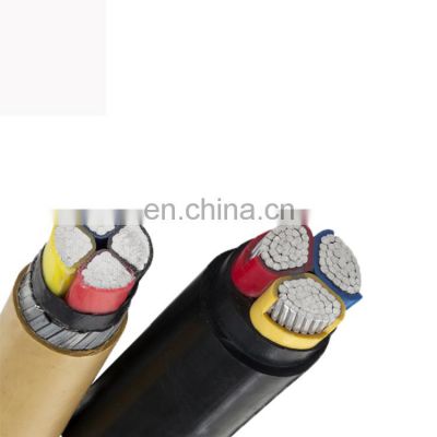 Low Price Mv Underground Copper Cables 3x1x240 with Customized Color for Power Station