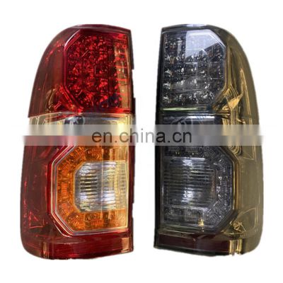 MAICTOP car lighting system tail light for Hilux vigo 2012 tail lamp black red