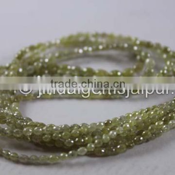 Yellow Diamond Faceted Barrel Beads AAA Quality
