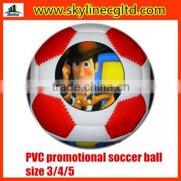 Hot-selling size 3/4/5 soccer ball,PVC promotional soccer ball