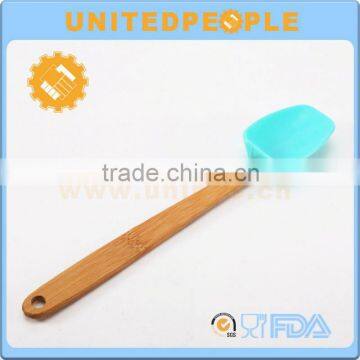Hot Product Wooden Handle Silicone Salad Spoon