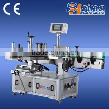 2016 High quality automatic labeling machine for round and flat bottles