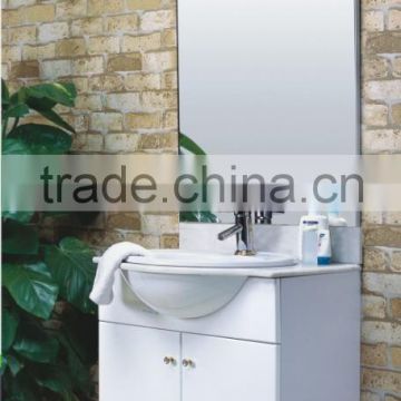 Ceramic Top Cabinet with Mirror Medicine Cabinet Storage Hanging MDF Modern Bathroom Cabinet