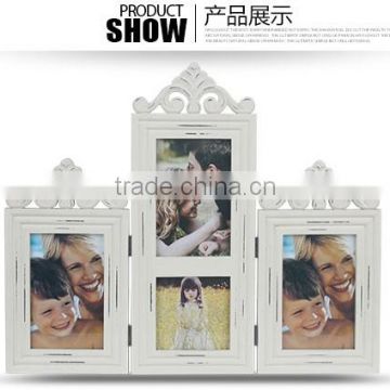 unique picture frame moulding with three 4*6 and 4*4 inch