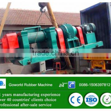 XKP-400/450/560 Rubber Cracker Mill For Tire Recycling Machine