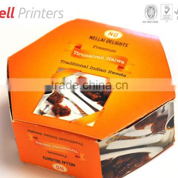 Halwa Indian Sweet outer box innovative printing from India