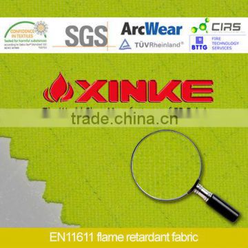 Xinke Protective modacrylic fabric with natural flame retardant fiber for workwear
