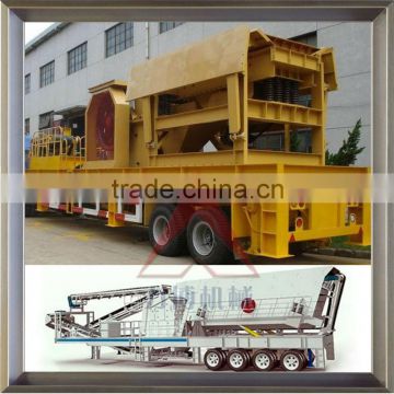 China Manufacturer Supplies Complete Set of Cheap Portable Crusher Station