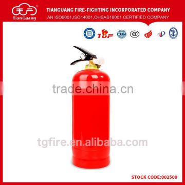 Small carbon steel CO2 fire extinguisher with 2015 hot sale style