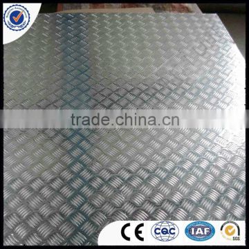 Aluminium 1-2-bar checkered Plate for making refrigerated truck box