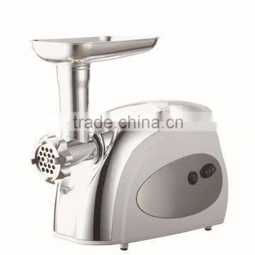 Abs And Stainless Housing Tungsten Steel Blade 400Watts Heavy Duty Electric Meat Chopper Machine