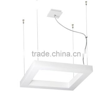 E14 8*40W Square frame Indoor gypsum/plaster made Led Hanging lamp/Pendant Lights