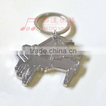 2015 Made In China custom metal piano shaped beer bottle opener keychain