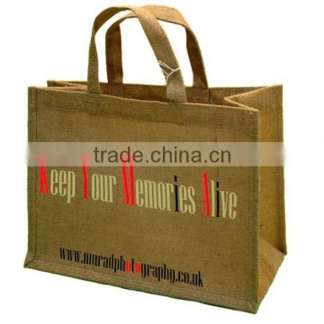 jute shopping bag manufacturers with custom printed logo