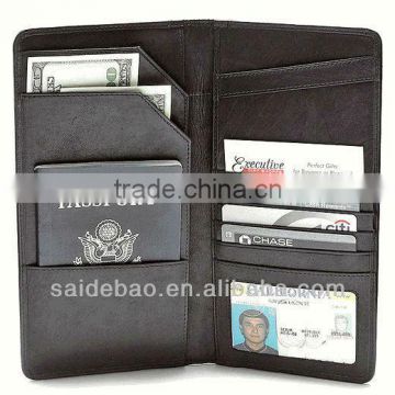 Leather travel Mate Passport Holder / travel card holder