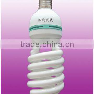 HS E27 tri-color posphor powder 85w cfl lamp