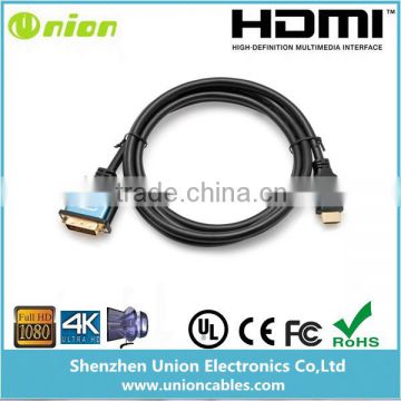 High speed ,Support 3D, DVI to HDMI Cable