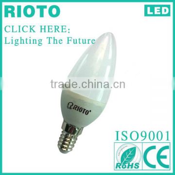 CE ROHS BV SASO China supplier 3W LED candel lighting high quality 2years warranty