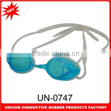 2014 Newest anti-fog silicone arena swimming goggles with variouis design and perfect uv protection swim goggles