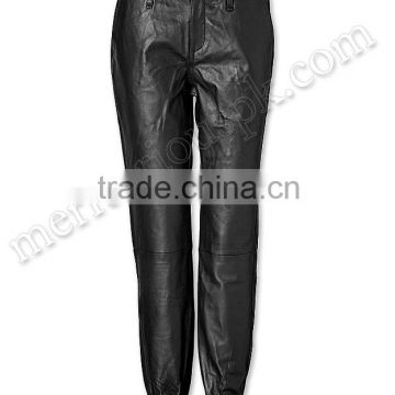 Ladies Fashion Soft Leather Pants